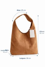 Bolsa Hobo Caramelo Elegante - Hering - Imagem 2