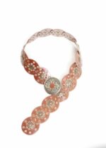 Cinto Boho Chic em Couro Birô