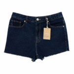 Short Jeans Escuro Hering Feminino
