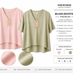 Blusa Decote V Premium Hering
