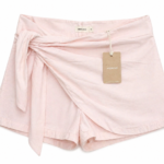 Short Alfaiaria Linho Hering Feminino Elegante