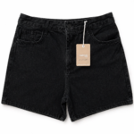 Short Jeans Preto Hering – Básico Premium