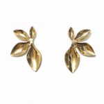Brinco Folha Dourada Elegance